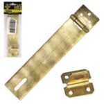 ALDABA 5.5" PULG X 1 1/4" PULG COLOR DORADO "F-1434"