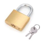 CANDADO 40MM MACHO DORADO BLISTER "FE-1255"