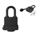 CANDADO 35MM MACHO C/PROTECTOR DE HULE PARA INTERPERIE BLISTER "FE-1575"