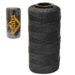 CUERDA MULTIFILAMENTO NEGRA PARA ALBAÑIL 115G 1MM 200MTS "MC-1071"