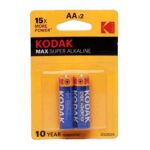 BATERIA AA ALKALINA KODAK LR6 1.5V (BLISTER 2PCS) 6014 "ALK-AAX2"