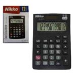 CALCULADORA ELECTRONICA 12 DIGITOS NEGRA "CL-668-12"