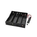 PORTA BATERIA 4X18650 C/CABLE "063-012"