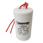 CAPACITOR ARRANQUE 14UF 450VAC 50/60HZ CBB60 PLASTICO C/CABLES "RP11694-14UF"