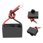 CAPACITOR ARRANQUE RECTANGULAR ABANICO O REFRIGERACION 05MFD CBB61 2 CABLES "5-MFD"