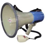 MEGAFONO 50W C/SIRENA/MICROF/BT/SD/USB/MP3/3.5/GRABACION/BAT RECARGABLE ENT "ER-991BT"