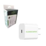 ADAPT DC 20W CELULAR CARGA RAPIDA TIPO C 5V P/IPAD/TABLET/TELEF "CF-FAST20W-1"