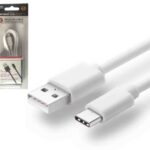 CABLE USB TIPO C A MACHO USB 3Ft HUAWEI/SAMSUNG S8 REDONDO BLANCO "M-286C-WH 3FT"