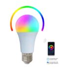 BOMBILLO LED WIFI 110V 9W E27 6400K WIFI RGB MULTI COLOR "WF-B279"