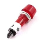 BOMBILLO LUZ PILOTO AC 12V ROJO LARGO "110-LP1012R"