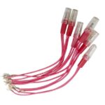 BOMBILLO LUZ PILOTO 110V PARA PLANCHA C/CABLE ROJO "110-NN37"