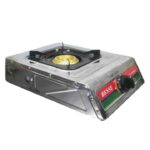 ESTUFA DE GAS 1 QUEMADOR P/MESA 13X13" ENCENDIDO AUTOMATICO "EC-1050"