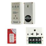 PROTECTOR DE PICOS 1 VIA 30A 6600W AC 170-260V 50/60Hz 220V "PROTECT-TE220"