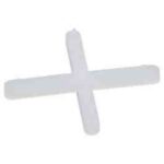 SEPARADOR PLASTICO PARA PISO CRUZ 5MM PAQ 100 UNID "CRZ005"