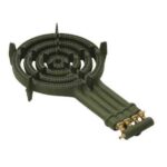 ESTUFA DE GAS 1 QUEMADOR 4 LLAVES PORTABLE INDUSTRIAL 13" "50-1"
