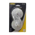 GANCHOS DE VENTOSA 2" 1/2" 1.5KGS 2PCS REDONDO "FIX-1322"