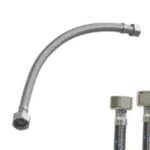 MANGUERA ABASTO DE NYLON 1/2"X1/2"X40CM "AQP210"