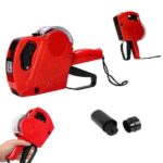 ETIQUETADORA P/COLOCAR PRECIOS 1X8 DIGITOS ETIQUETA 16MM PLASTICA "PLM-100"