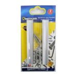 MANILLA DE ALUMINIO 11X1.5CM PARA PUERTA BLISTER 2PCS "FE-1407"