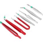 PINZAS CROMADAS SET 7PCS "DT09-MK0834"