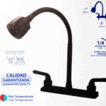 CACHERA DOBLE P/FREGADERO ZINC NEGRA "A-GSZ808-B"