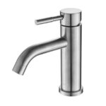 CACHERA SENCILLA P/LAVATORIO METAL 1/2" MONOMANDO ACABADO SATIN "A-5235A"