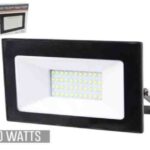 LAMPARA REFLECTOR 110V-240V 200W 8000LM 6500K 90 LED 10X7.5" A PRUEBA DE AGUA "EL-1961"