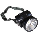LINTERNA P/ CABEZA 1 LED 1W RECARGABLE 110V "LM-1406"