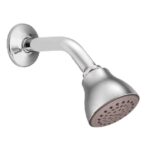 DUCHA PLASTICA CROMADA REDONDA 2 1/2" "AQP-21795"