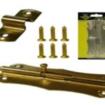 PICAPORTE TIPO MARIPOSA DORADO DE 3 PULG "F-1154"