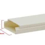 CANALETA PORTACABLE DE PVC AUTOADHESIVA 30X15X1MM 2MTS "EL-1683"
