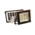 LAMPARA REFLECTOR SOLAR 50W 2000LM 6500K LED 5 1/2"x5" A PRUEBA DE AGUA IP67 C/CONTROL "GD-755"