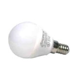 BOMBILLO 110V LED E14 3W= 30 WTTS  GLOBO B45 LED 249 LUMENS "GF-3WB45 - E14 -CW"