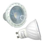 BOMBILLO 110V LED HALOGENO 3.5W  LUZ BLANCA "GF-3.5 SWGU10 - CW"