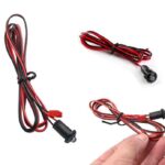 BOMBILLO LED EMPOTRABLE 12V C/CABLE PARA ALARMA AZUL "MM-9000"