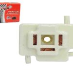 BASE P/BOMBILLO HALOGENO H4 BAKELITA BLANCA "LF-6701"