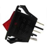 SWITCH CUADRADO ON/OFF 12V 10A 3P C/LUZ "B-16"