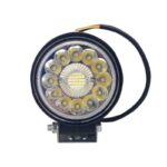 HALOG BARRA LED REDONDA 4.5" 12LED 27W 10-30VDC UNIDAD 2430LM LUZ BLANCA "V208E-33"