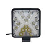 HALOG BARRA LED CUADRADA 4.5" 48W 10-30VDC 4320LM LUZ BLANCA/AMARILLA "V220E-48W WHITE/YEL"