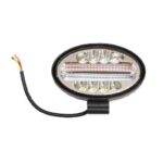 HALOG BARRA LED OVALADA 5.5" 144W 10-30VDC 12960LM LUZ AMARILLA/BLANCA "V59E-144W-5.5WH+YEL"