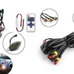 LUZ LED PARA PARRILLA AUTO KIT 5PCS C/CONTROL REMOTO MULTIMODO FLASHER BLAN "ZWBSD-1974"