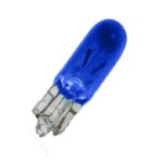 BOMBILLO AUTO 12V T/VIDR PEQ T5 AZUL 2W "5144B"