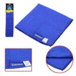 TOALLAS DE MICROFIBRA AZUL P/VIDRIOS 40X40 CM "ML-3502"