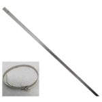 GAZA METALICA PARA BOTAS ACERO INOX. 10"X4.6MM (BOLSA 6 UNS) "BA250-6BAG"