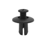 CLIP PLASTICA TAPICERIA AUTO 25PS NEGRO P/ FORRO "DFC019"