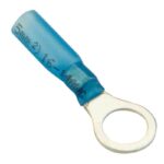 TERMINAL OJO 16-14 AZUL #6 CON SOLDADURA PAQ 25PCS "TSH-8-25BAG"