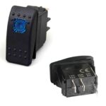 SWITCH 12V 20A 24V 10A 3P C/LUZ AZUL MARINO "ECSW-RSOF-BLU"