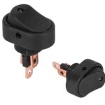 SWITCH OVALADO ON/OFF 12V 20A 3P C/LUZ RED "IS-EC-OVL12-RED"