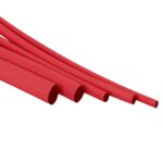 TAPE TERMO-ENCOGIBLE 14MM P/CABLE 1MT ROJO "19-HS14R"