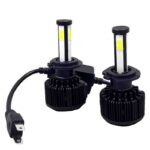 BOMBILLO AUTO 12V LED H7 LOW 36W 3800LM 6500K 8-48V BLANCO KIT 2PCS "VX1-H7"